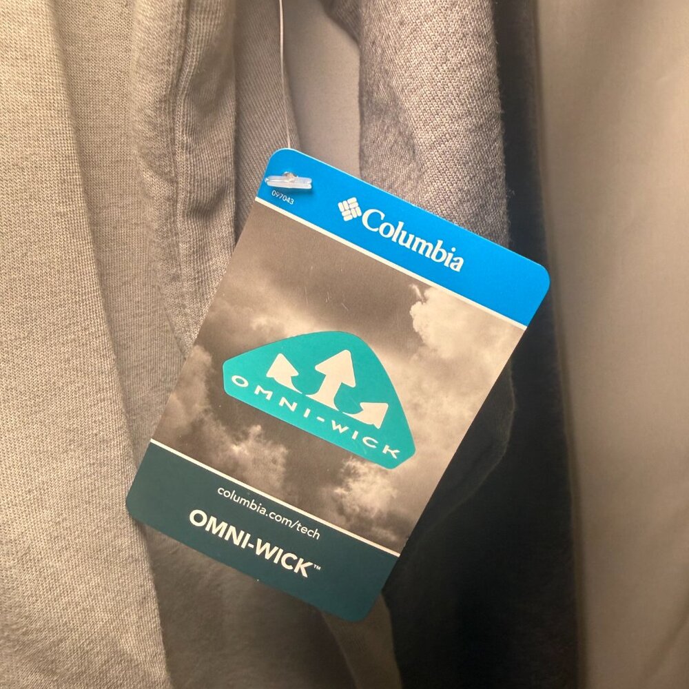 Columbia omni-wick long sleeve Grey XXL - Picture 3 of 5
